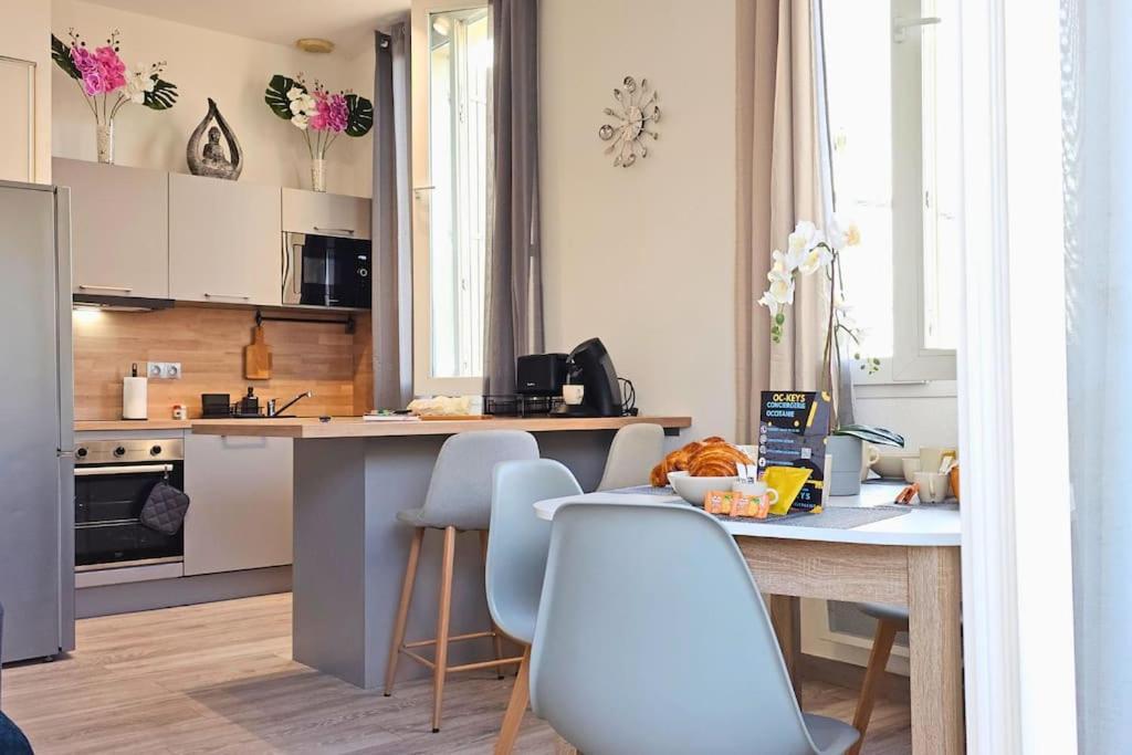 L'orchidee, Proche De La Gare Avec Clim Et Terrasse Apartment *
