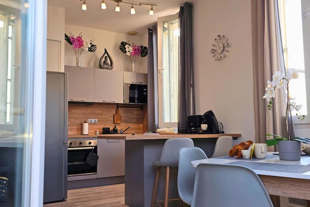 L'orchidee, Proche De La Gare Avec Clim Et Terrasse Narbonne