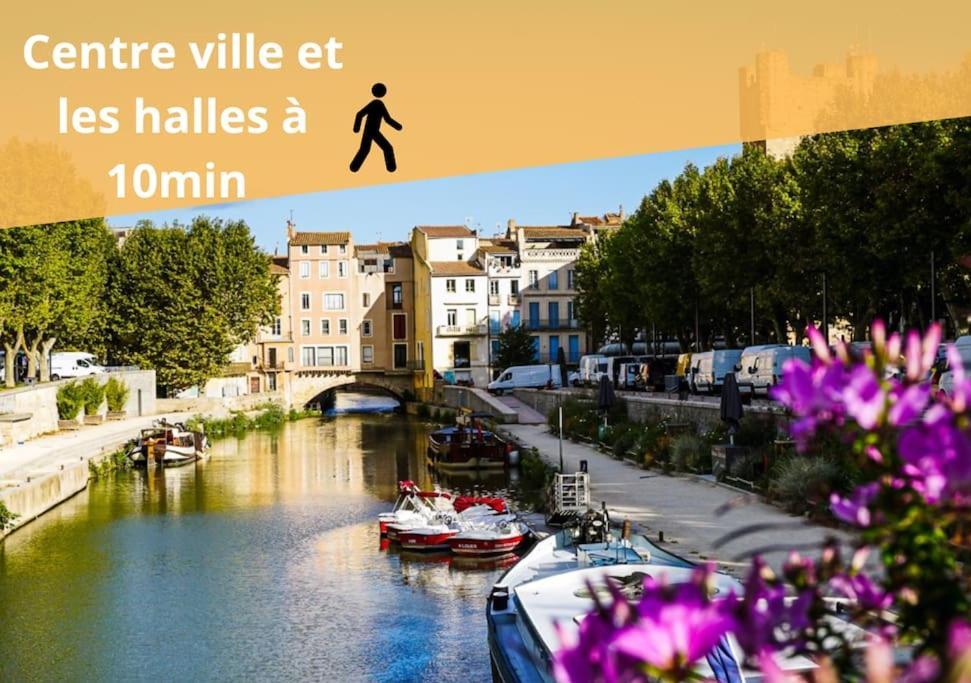 L'orchidee, Proche De La Gare Avec Clim Et Terrasse Appartement Narbonne